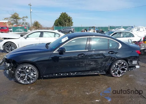 2025 BMW 330I xDrive z USA, uszkodzony, nr VIN 3MW89CW07S8F74134